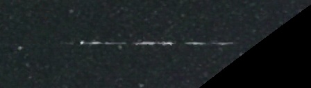 Unprocessed fireball image