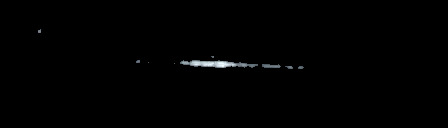 Processed fireball image