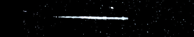 Processed fireball image