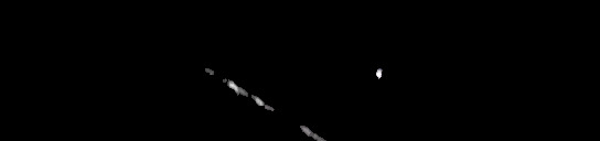 Processed fireball image