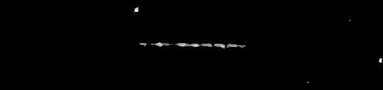 Processed fireball image