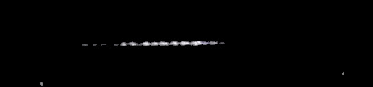 Processed fireball image