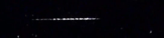 Unprocessed fireball image