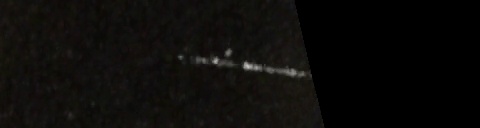 Unprocessed fireball image