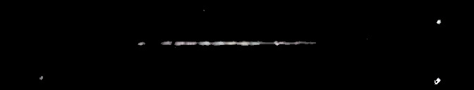 Processed fireball image