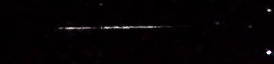 Unprocessed fireball image