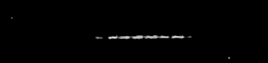 Processed fireball image