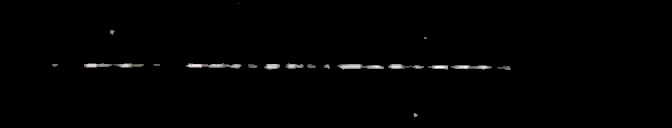 Processed fireball image