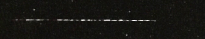 Unprocessed fireball image