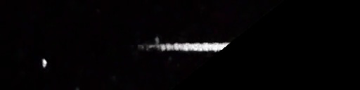 Unprocessed fireball image