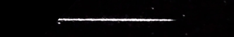 Unprocessed fireball image