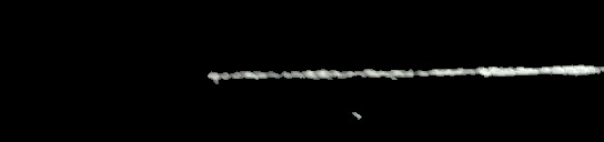 Processed fireball image