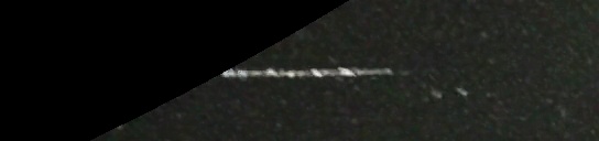 Unprocessed fireball image