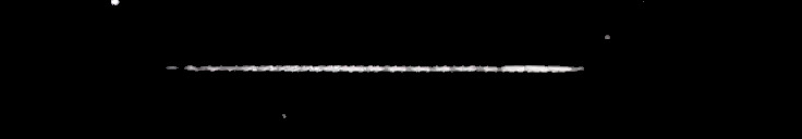 Processed fireball image