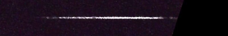 Unprocessed fireball image