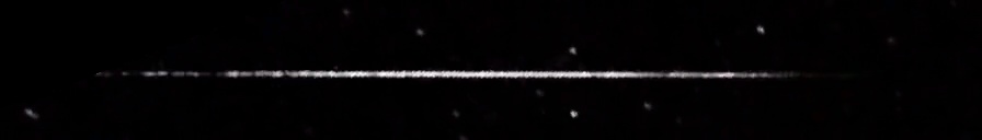 Unprocessed fireball image