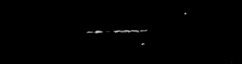 Processed fireball image