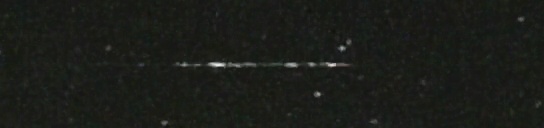 Unprocessed fireball image