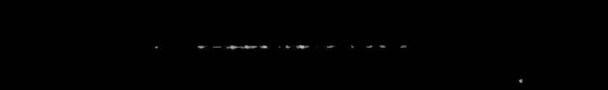 Processed fireball image