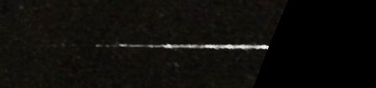 Unprocessed fireball image