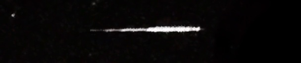 Unprocessed fireball image