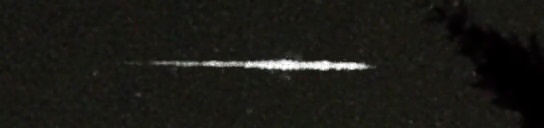Unprocessed fireball image