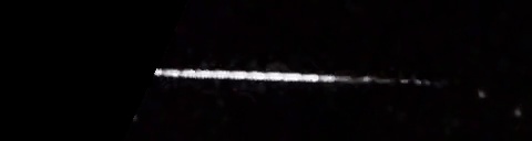 Unprocessed fireball image