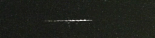 Unprocessed fireball image
