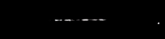 Processed fireball image