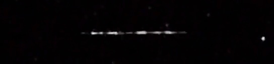 Unprocessed fireball image