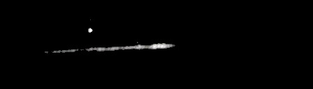 Processed fireball image