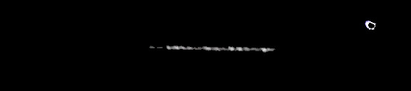 Processed fireball image