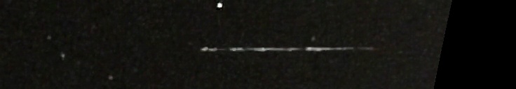 Unprocessed fireball image