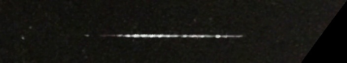 Unprocessed fireball image