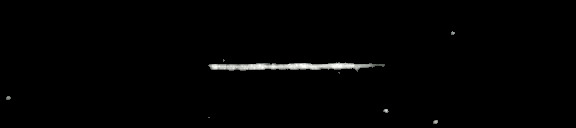 Processed fireball image