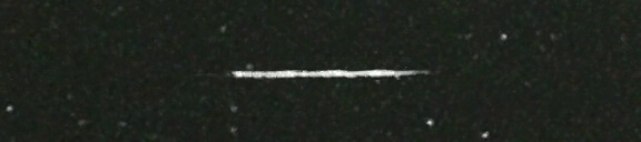 Unprocessed fireball image