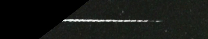 Unprocessed fireball image