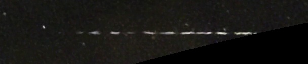 Unprocessed fireball image