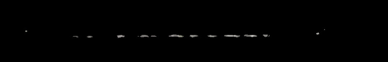 Processed fireball image