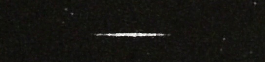 Unprocessed fireball image