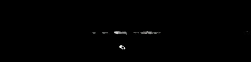 Processed fireball image