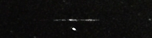 Unprocessed fireball image