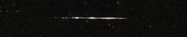 Unprocessed fireball image