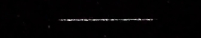 Unprocessed fireball image