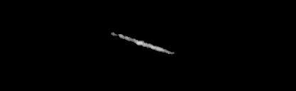 Processed fireball image