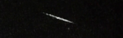 Unprocessed fireball image