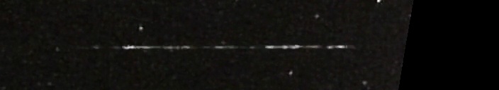 Unprocessed fireball image