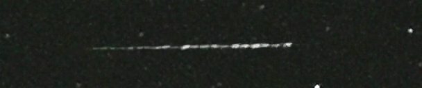 Unprocessed fireball image