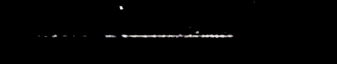 Processed fireball image