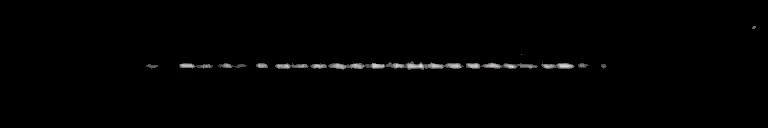 Processed fireball image